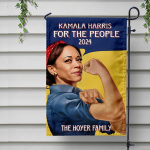 Kamala Harris For The People Garden Flag TH10 63521