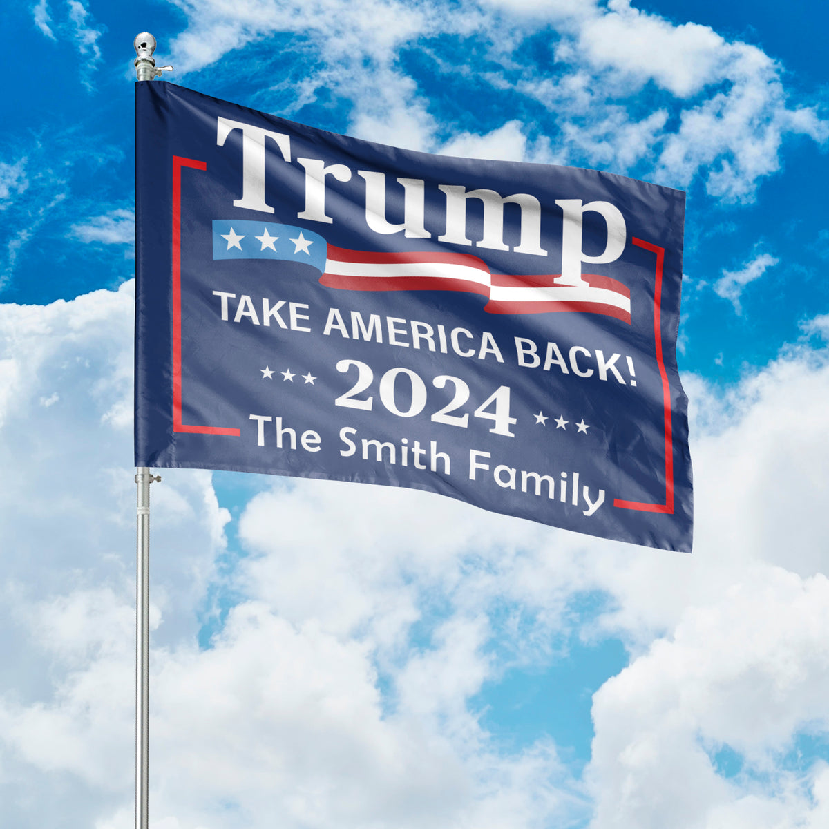 Take America Back 2024 Flag N304 62443 - RWB Zone