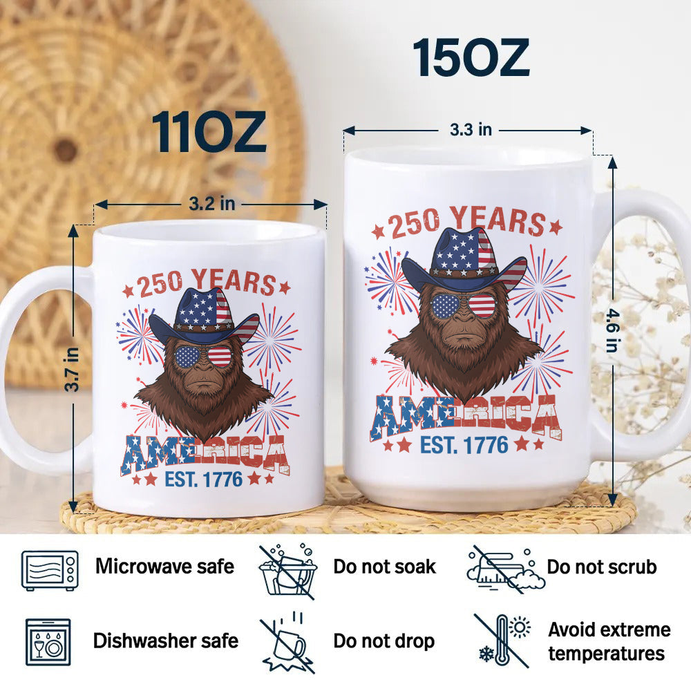 America 250 Years White Mug TH10 894625