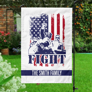 Donald Trump Fight Garden Flag TH10 63077