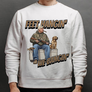 Trump Hunting Feet Hangin' We Bangin' Original Bright Shirt LM32 63855