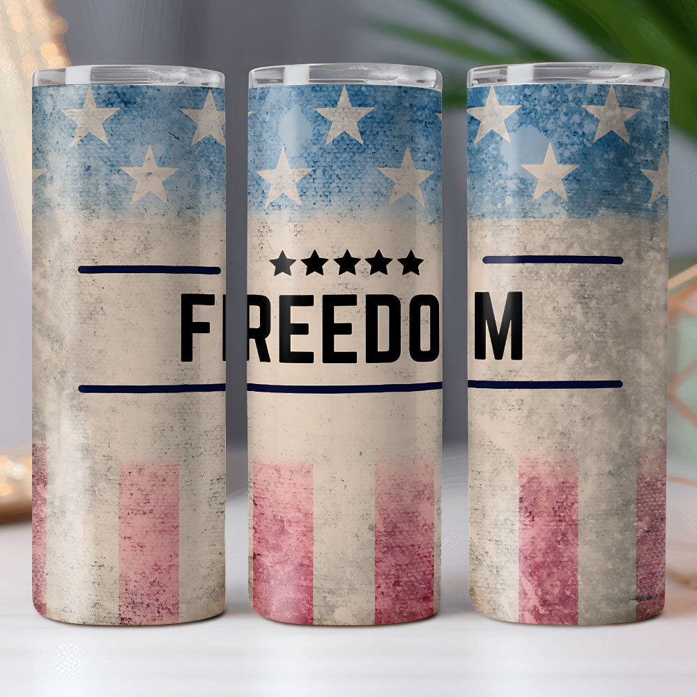 Never Forget Charlie Kirk Skinny Tumbler HO82 66016
