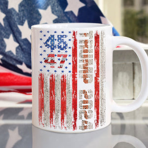 Personalized Gift Trump 45 47 - 2024 Mug HA75 63727