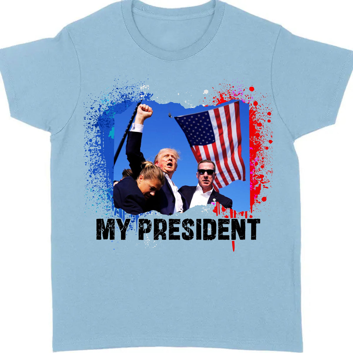 Trump Is My President | Trump Fi**t 2024 Shirt Pennsylvania Rally | Shirt Bright C1113 - GOP