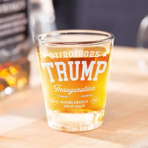 Patriotic Trump Inauguration We’ve Achieved Something Great Shot Glasses LM32 65179