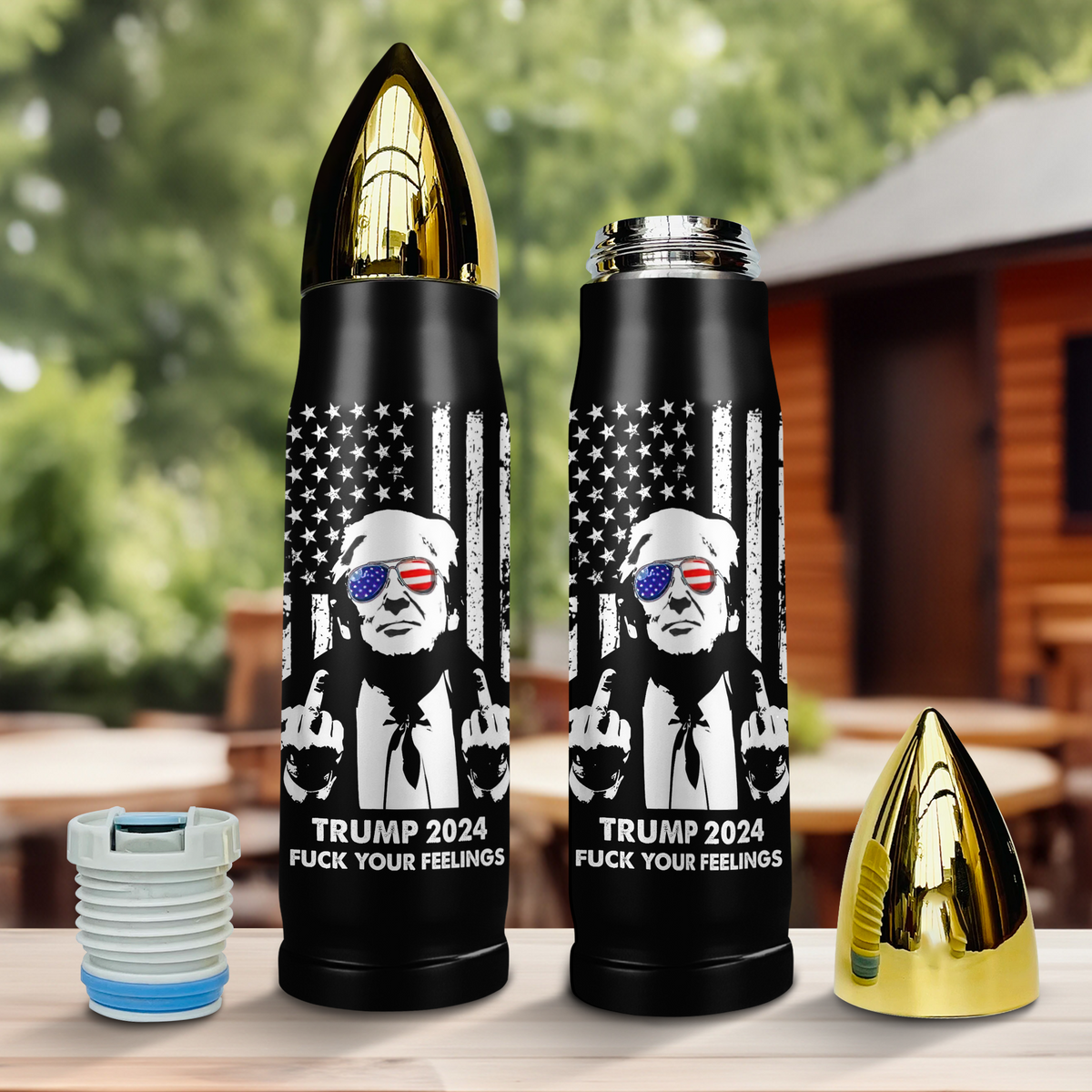 President Donald Trump Middle Finger B-Tumbler DM01 62997