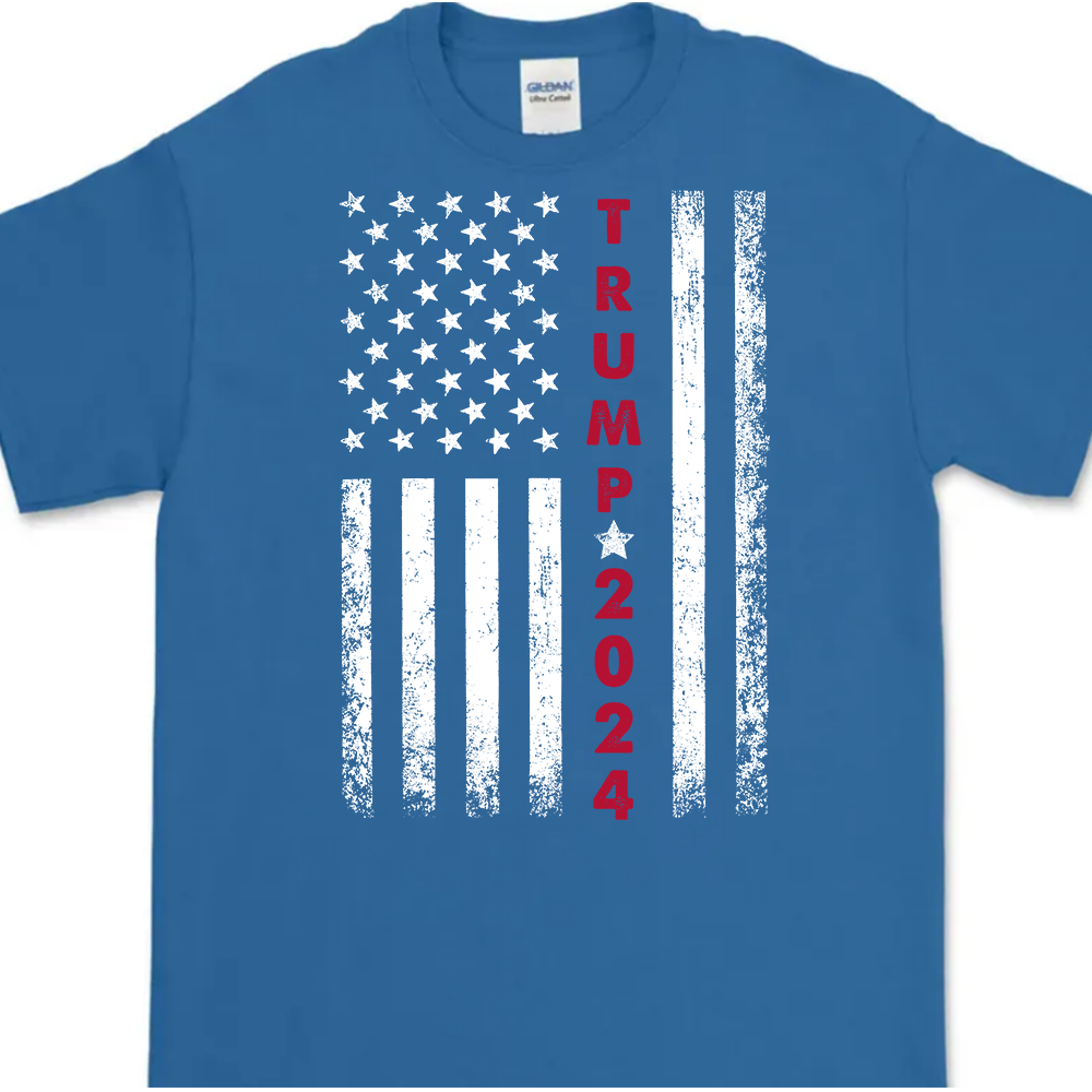 Donald Trump Flag 2024| Donald Trump Homage Tshirt | Donald Trump Fan Tees | TR838 62838