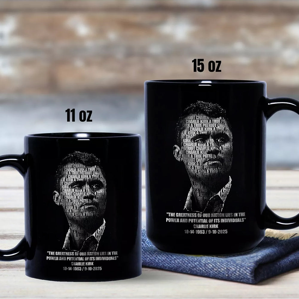 American Patriot - Prayers Up for Charlie Black Mug HA75 64508
