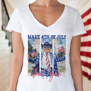 Make 4th July Great Trump Bright Shirt TH10 64371