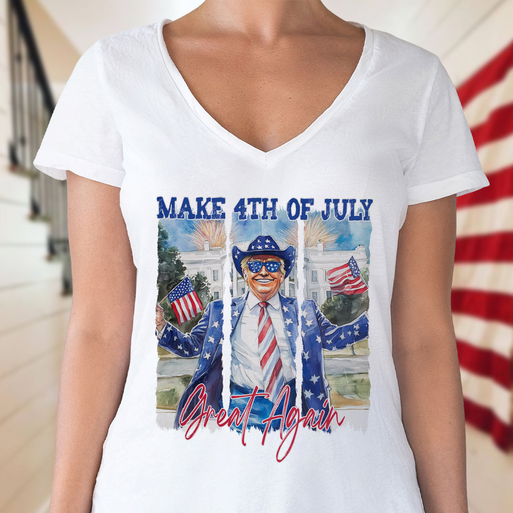 Make 4th July Great Trump Bright Shirt TH10 64371