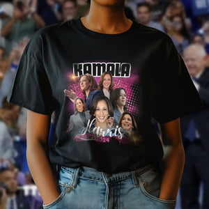 Kamala Harris Retro 90s Vintage Shirt HA75 63506