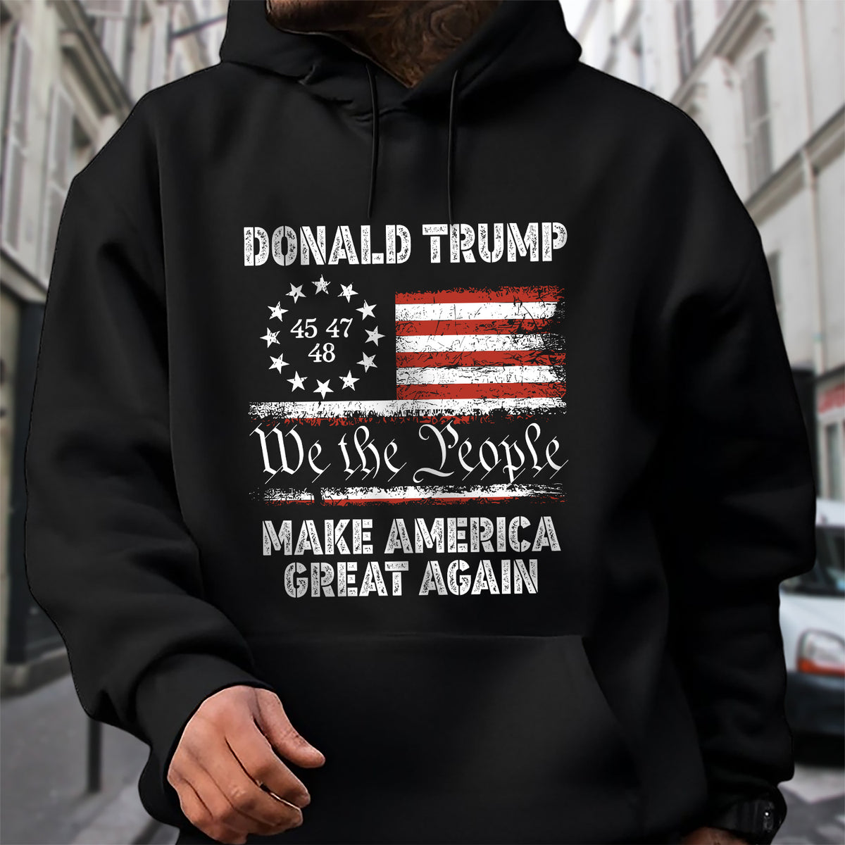 We The People, Make America Great Again Dark Shirt TH10 64631