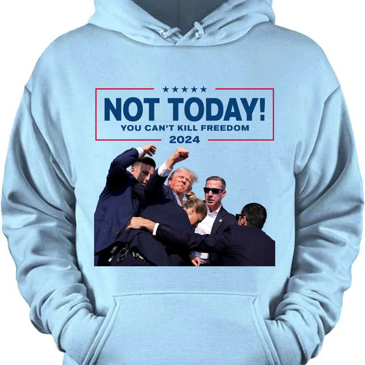 Not Today You Can't K**l Freedom | Trump Fi**t Shirt | Donald Trump Shirt Bright C1109 - GOP