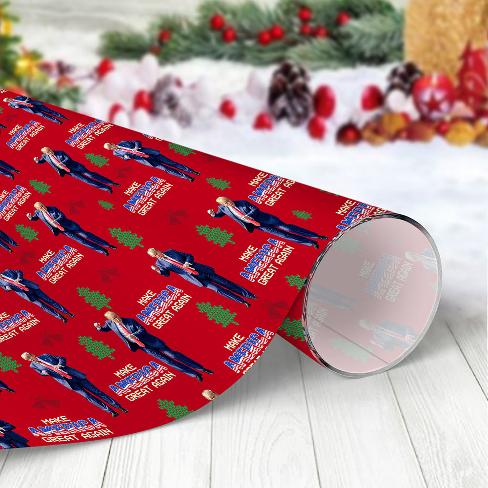 Make America Great Again With Donald Trump Wrapping Paper TH10 64217