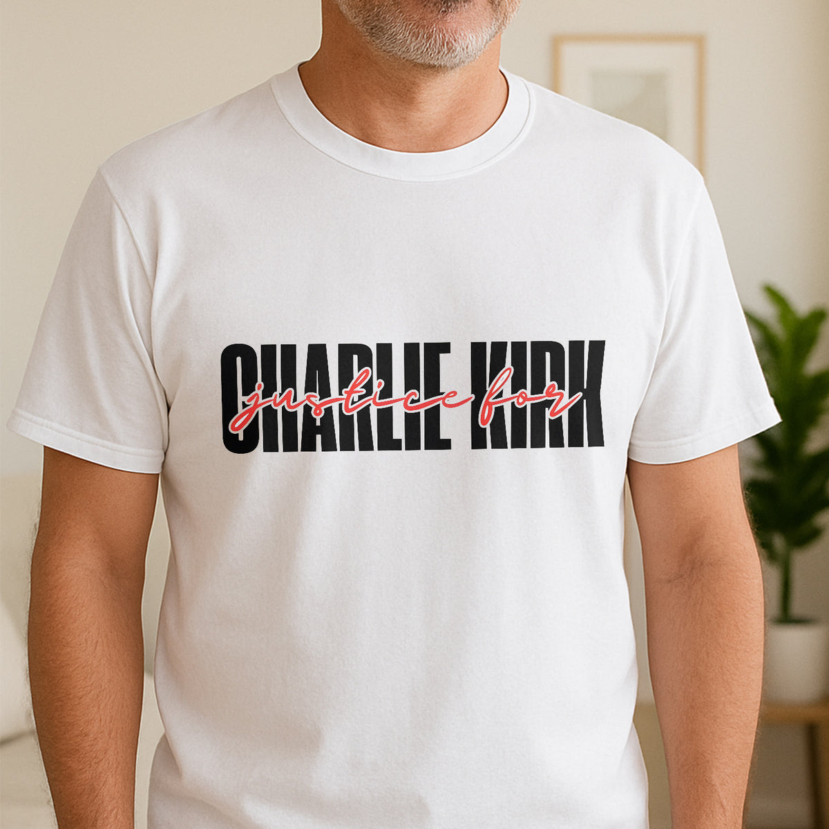 Justice For Charlie Kirk America Patriot Memorial Bright Shirt LM32 65601