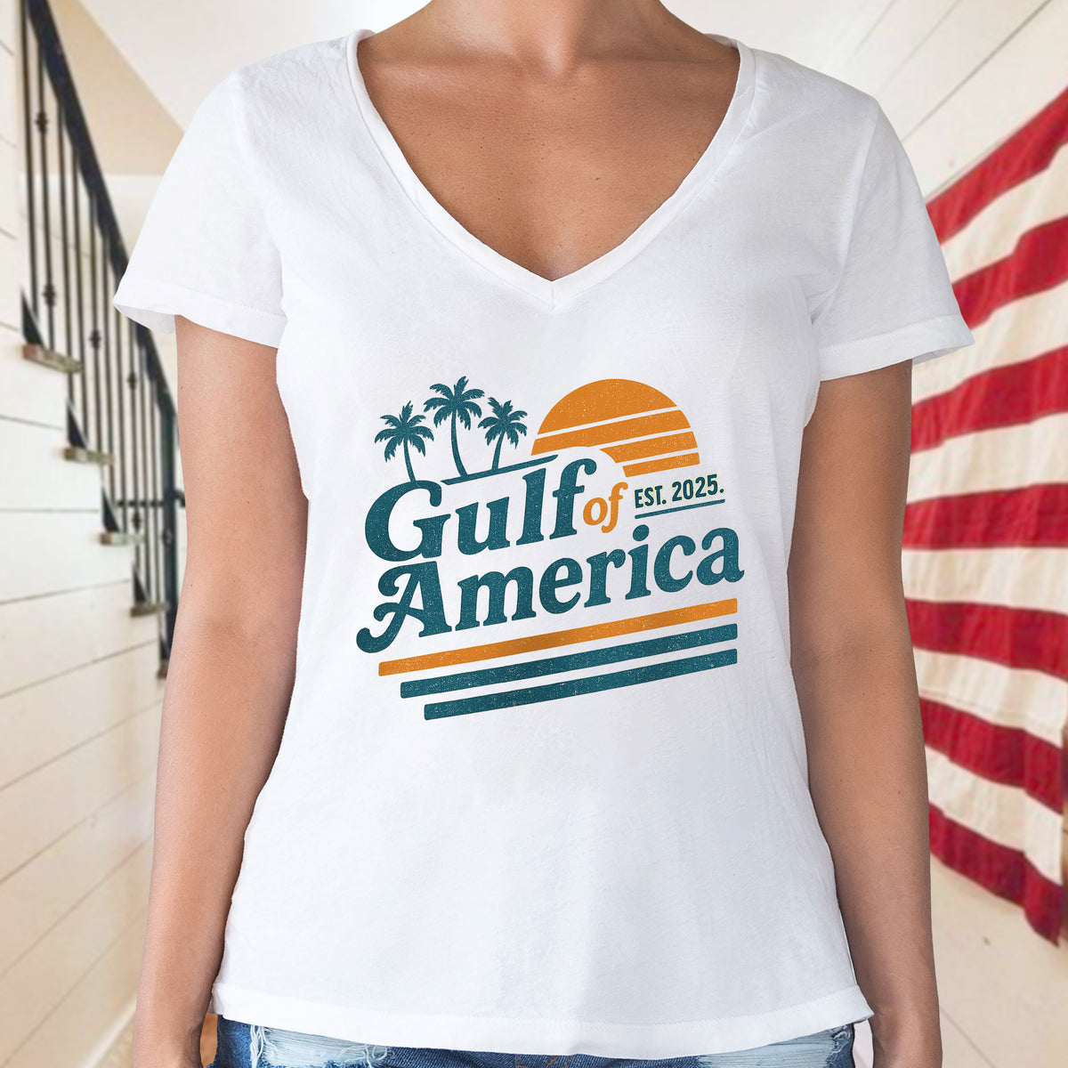 Gulf Of America Bright Shirt Funny Gift LM32 65343