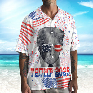 Trump 2025 Independence Day American Hawaii Shirt LM32 65255