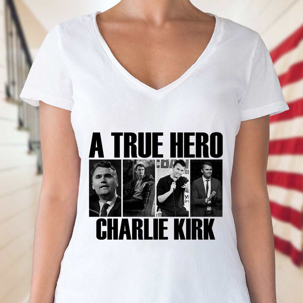 A True Hero Charlie Kirk Rest In Peace Bright Shirt HO82 65766