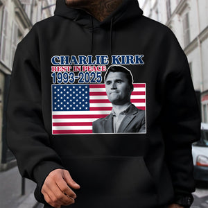 Charlie Kirk Rest In Peace 1993-2025 America Dark Shirt LM32 65627