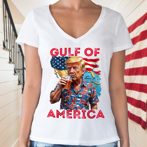 Trump Gulf of America, Gulf of Mexico to Gulf of America Bright Shirt HA75 64340