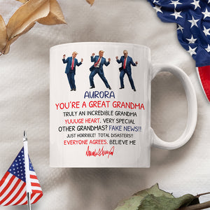 You Are A Great Mom Personalized Funny Trump Mother's Day HA75 64380