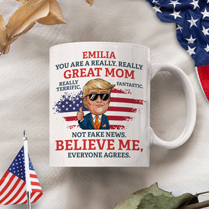 Custom Name You Are A Great Person Personalized Donald Trump White Mug CH07 67338