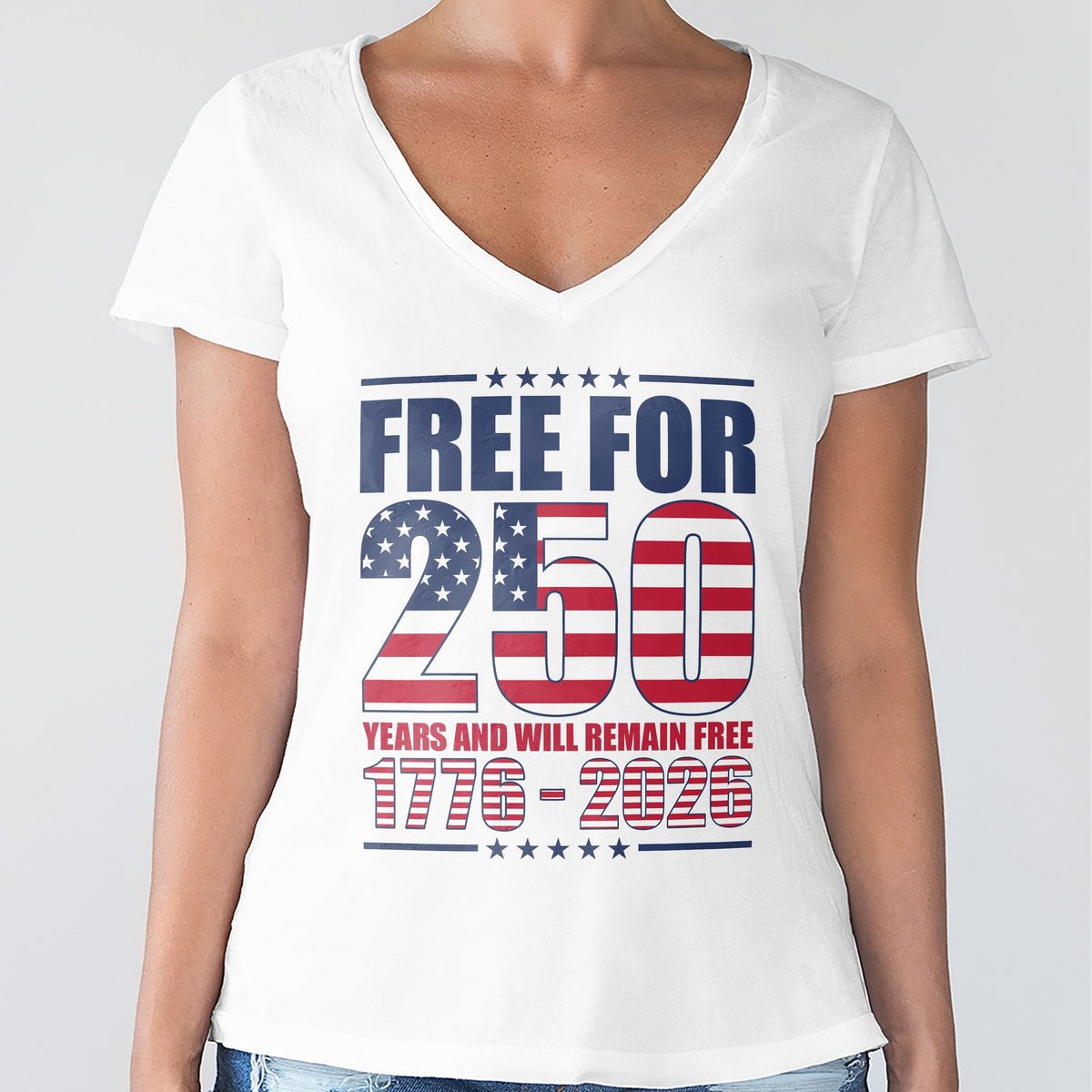 Free For America 250 Shirt TH10 894587