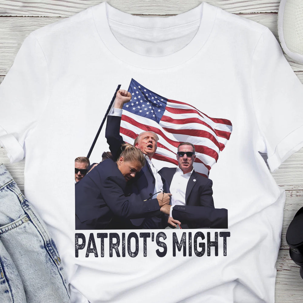 Patriot's Might Shirt Donald Trump Shirt TH10 63447