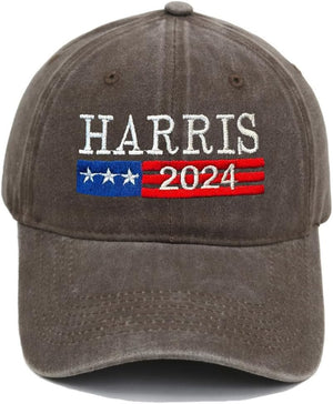 Kamala Harris for President 2024 Hat. Adjustable - Quality Embroidered Kamala President