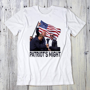 Patriot's Might Shirt Donald Trump Shirt TH10 63447