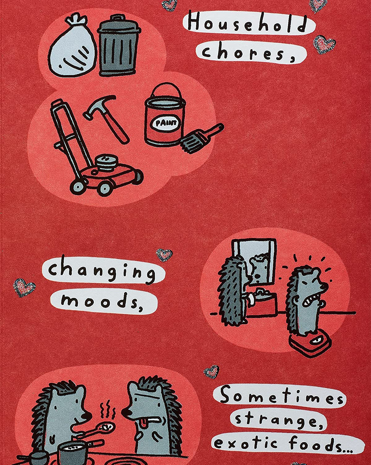 Birthday Card for Husband (Crazy Life)