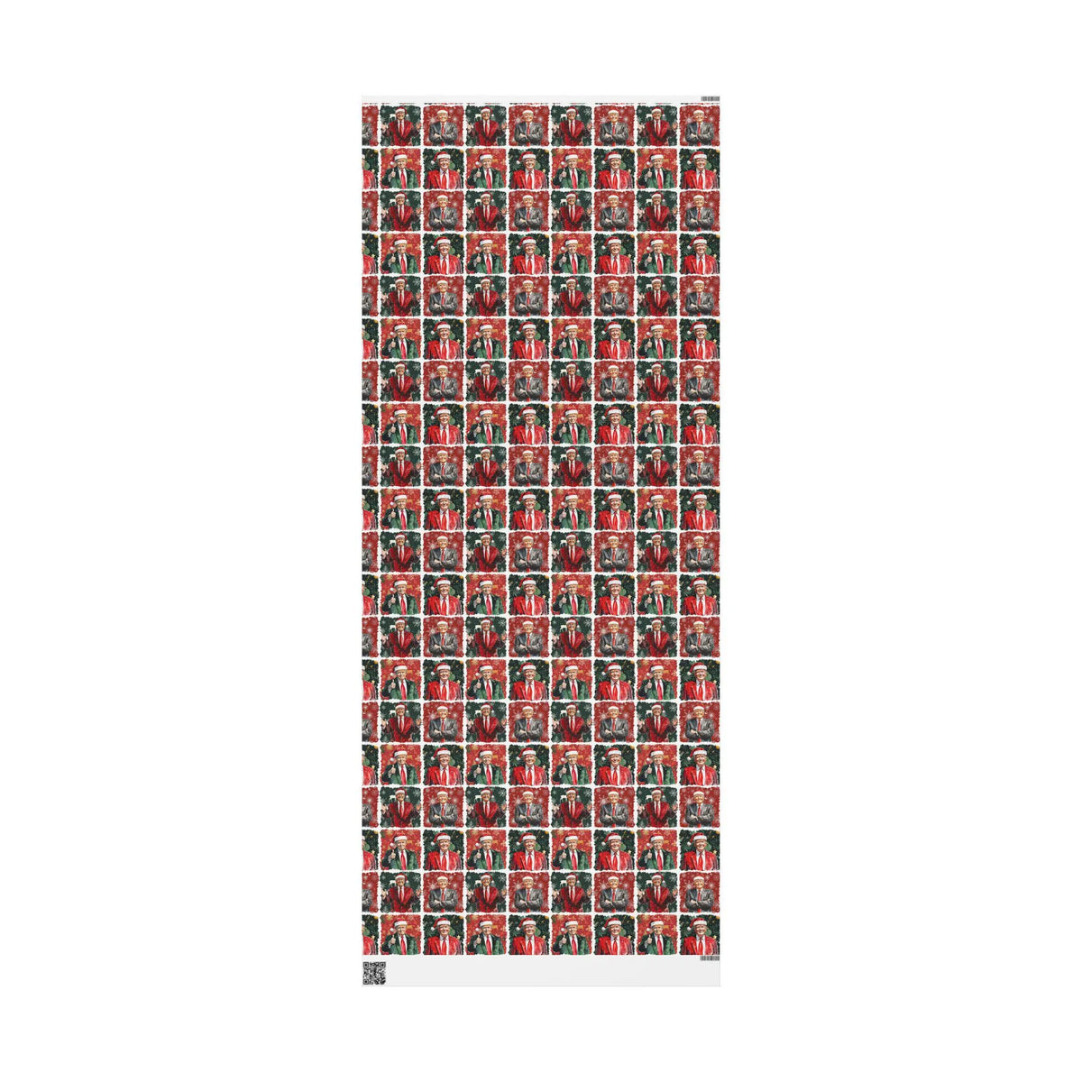 Jolly Trump Portrait | Trump Wrapping Paper | Christmas |