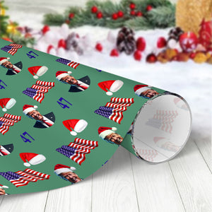 Make Your Gifts Great Again with Trump 2024 Wrapping Paper LM32 63947