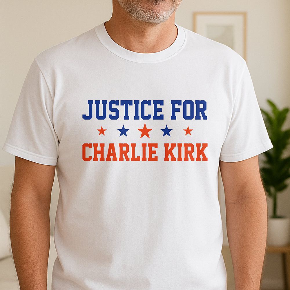 Justice For Charlie Kirk With Star Bright Shirt HO82 65862