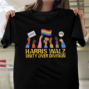 Harris Walz Unity Over Division Election 2024 Shirt HA75 63450