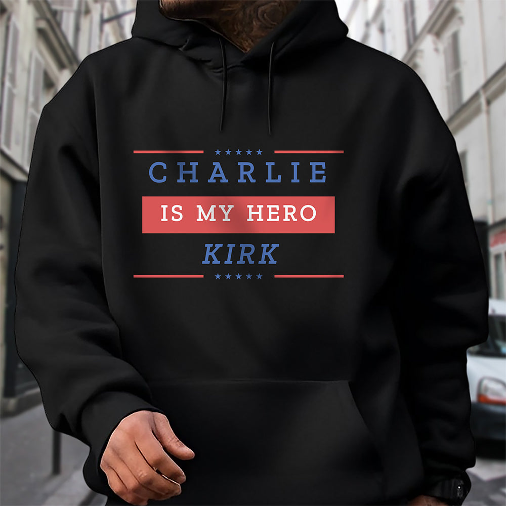 Charlie Kirk Is My Hero Make America Great Again Dark Shirt HO82 65852
