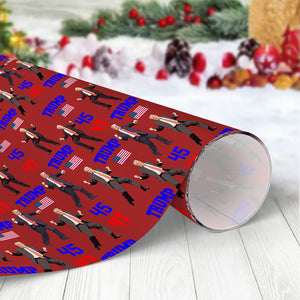 Trump - Embrace Success with a Little Bit of Crazy Wrapping Paper LM32 63969