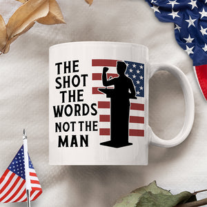 Christian Faith Political, Support Liberty and Human Rights Charlie Kirk White Mug HO82 65886