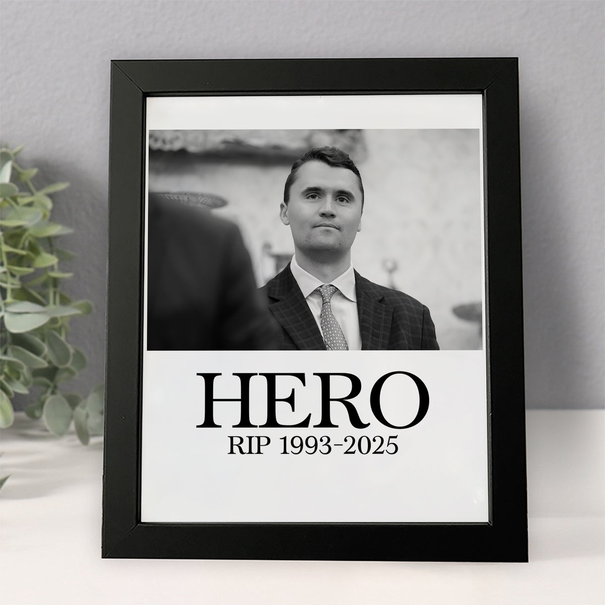 Hero Charlie Kirk American Hero Picture Frame HO82 65834