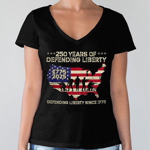250 Years Of Defending Liberty Front Shirt TH10 894681