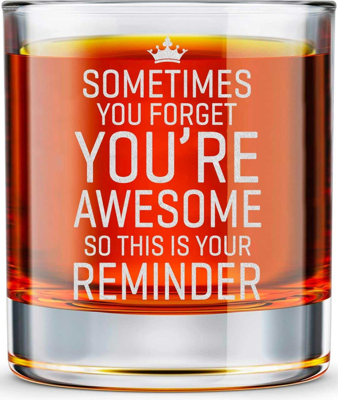 Father'S Day Gifts for Dad from Daughter, Son - Dad Gifts - Birthday Gifts for Dad - Dad Birthday Gift Ideas - Cool Gifts for Dad - Present for Dad 10Oz Whiskey Rock Glass