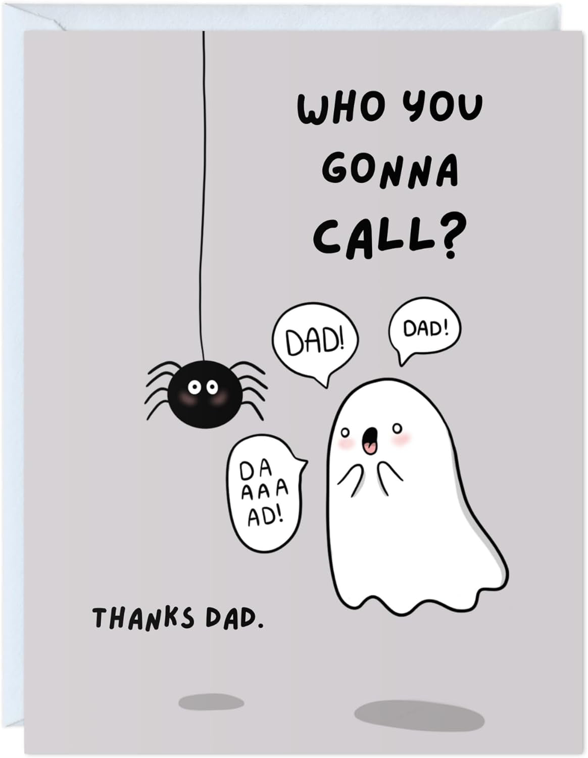 Fathers Day Card for Dad Birthday, Anniversary Husband Him Grandpa Grandfather Stepdad Stepfather, Birthday Thank You Kawaii Greeting Card (Thanks for Feeding Me ...)