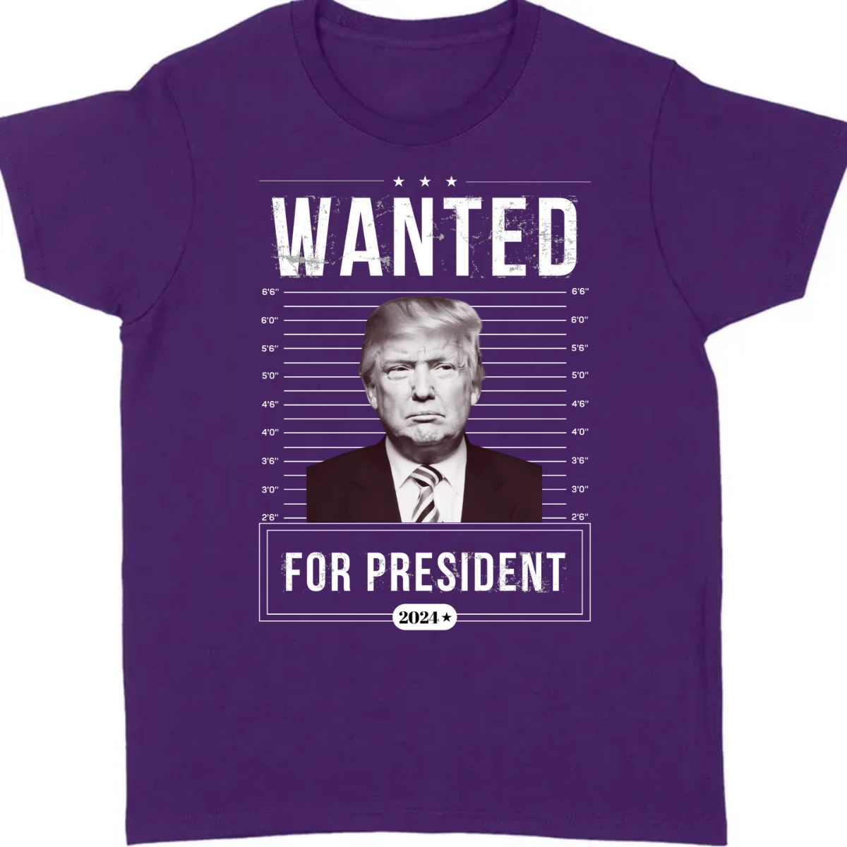 Wanted For President Trump 2024 Shirt K228 62429