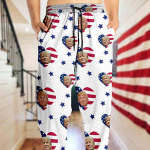 Funny Trump Face Sweatpants Christmas Gift For Trump Lovers HO82 67000