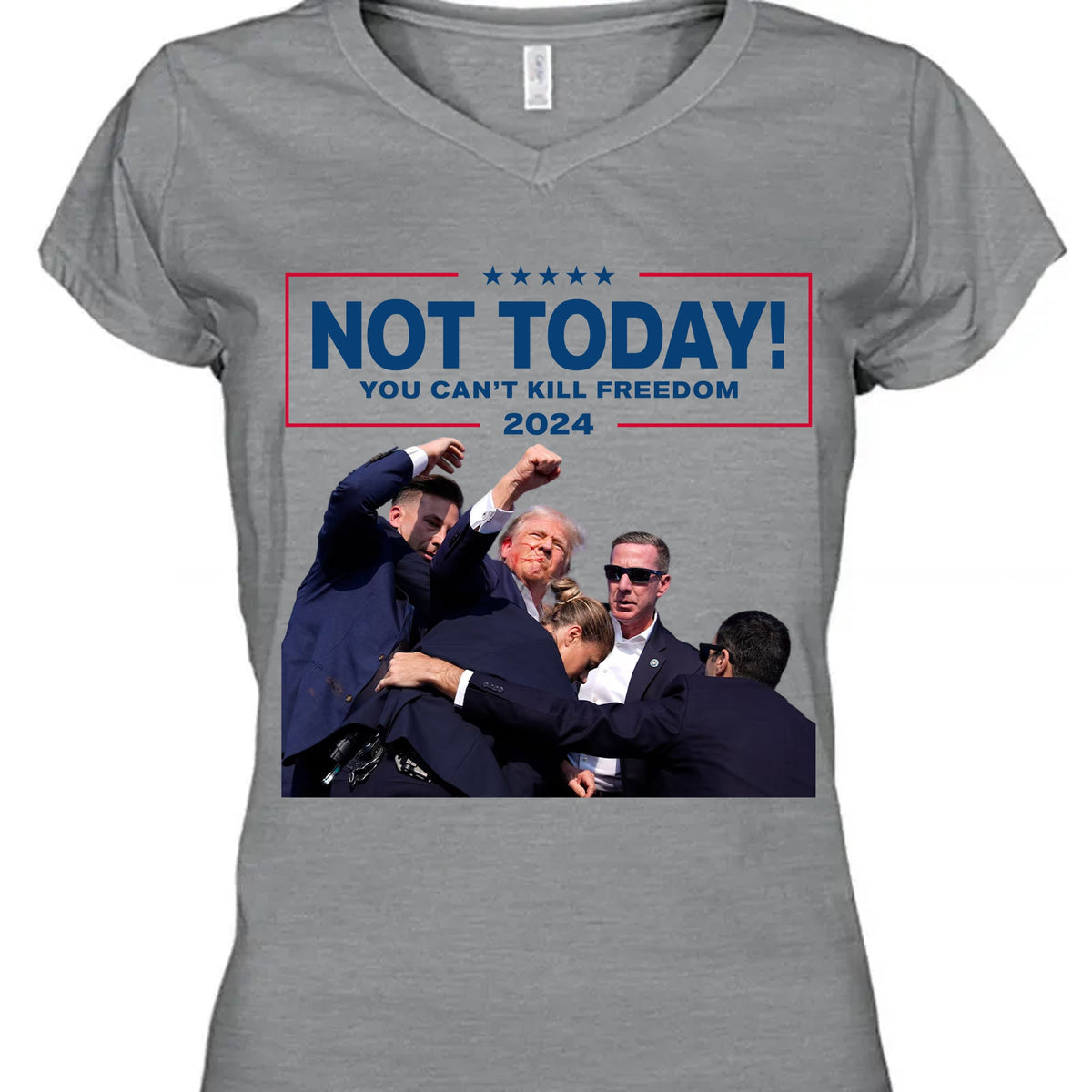 Not Today You Can't K**l Freedom | Trump Fi**t Shirt | Donald Trump Shirt Bright C1109 - GOP