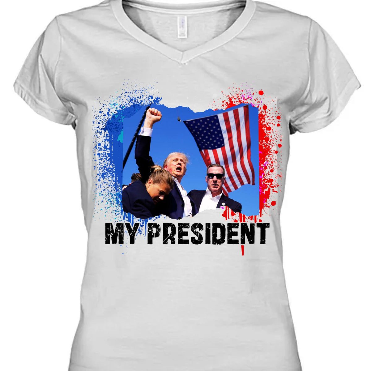 Trump Is My President | Trump Fi**t 2024 Shirt Pennsylvania Rally | Shirt Bright C1113 - GOP
