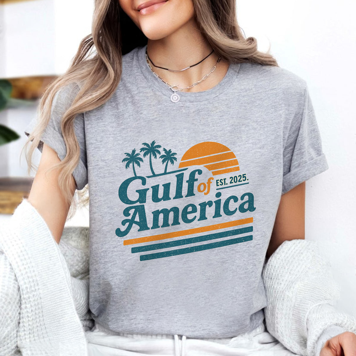 Gulf Of America Bright Shirt Funny Gift LM32 65343