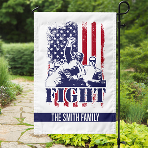 Donald Trump Fight Garden Flag TH10 63077