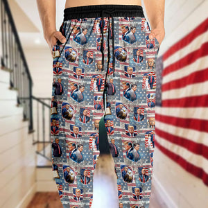 Trump Cartoon Funny MAGA Christmas Gift Sweatpants LM32 63967