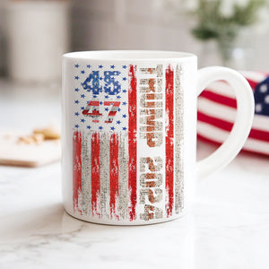 Personalized Gift Trump 45 47 - 2024 Mug HA75 63727